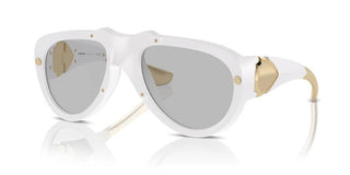 Burberry BE 4433U unisex White Pilot Sunglasses