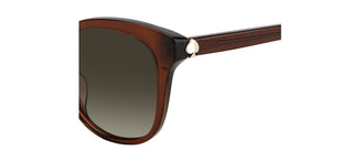 Kate Spade BIANKA/G/S women Brown Geometric Sunglasses