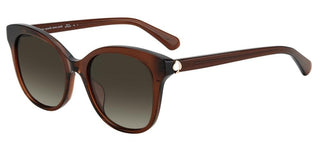 Kate Spade BIANKA/G/S women Brown Geometric Sunglasses