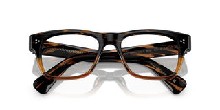 Oliver Peoples BIRELL OV 5524U unisex Havana Squared Eyeglasses