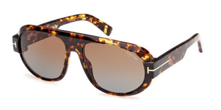 Tom Ford BLAKE-02 FT 1102 unisex Havana Pilot Sunglasses