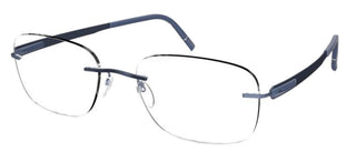 Silhouette BLEND 5555/CR unisex Blue Geometric Eyeglasses