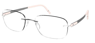 Silhouette BLEND 5555/CR unisex Pink Geometric Eyeglasses