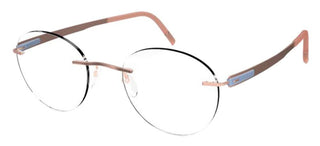 Silhouette BLEND 5555/EP unisex Pink Round Eyeglasses