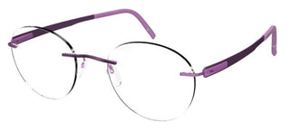 Silhouette BLEND 5555/EP unisex Violet Round Eyeglasses