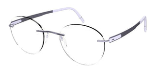 Silhouette BLEND 5555/EP unisex Violet Round Eyeglasses