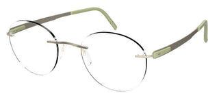 Silhouette BLEND 5555/EP unisex Green Round Eyeglasses