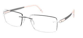 Silhouette BLEND 5555/KK men Pink Geometric Eyeglasses