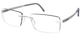 Silhouette BLEND 5555/KK men Grey Geometric Eyeglasses