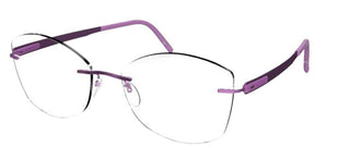 Silhouette BLEND 5555/KL women Violet Butterfly Eyeglasses