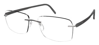 Silhouette BLEND 5555/KR men Grey Geometric Eyeglasses