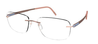 Silhouette BLEND 5555/KS unisex Pink Geometric Eyeglasses