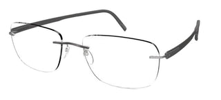 Silhouette BLEND 5555/KS unisex Grey Geometric Eyeglasses