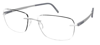 Silhouette BLEND 5555/KS unisex Grey Geometric Eyeglasses