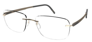 Silhouette BLEND 5555/KS unisex Gold Geometric Eyeglasses