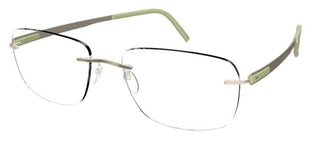 Silhouette BLEND 5555/KS unisex Green Geometric Eyeglasses