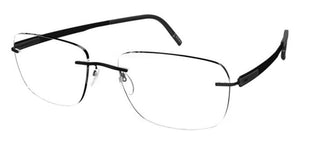 Silhouette BLEND 5555/KS unisex Black Geometric Eyeglasses