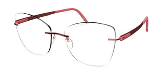 Silhouette BLEND 5555/KU women Red Butterfly Eyeglasses