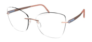 Silhouette BLEND 5555/KU women Pink Butterfly Eyeglasses