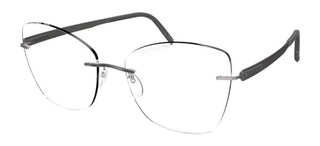 Silhouette BLEND 5555/KU women Grey Butterfly Eyeglasses