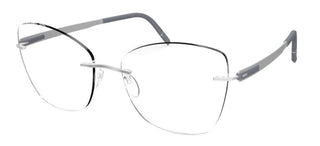 Silhouette BLEND 5555/KU women Grey Butterfly Eyeglasses