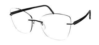 Silhouette BLEND 5555/KU women Black Butterfly Eyeglasses