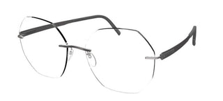 Silhouette BLEND 5555/KV women Grey Geometric Eyeglasses