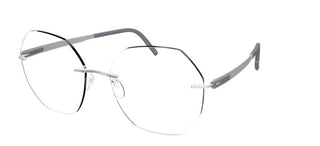 Silhouette BLEND 5555/KV women Grey Geometric Eyeglasses