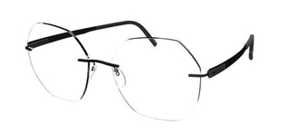 Silhouette BLEND 5555/KV women Black Geometric Eyeglasses