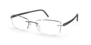 Silhouette BLEND 5555/KW men Grey Geometric Eyeglasses