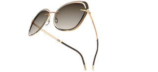 Silhouette BOLSCHOI GRACE 8180 women Gold Butterfly Sunglasses