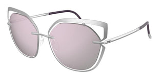 Silhouette BOLSCHOI GRACE 8181 women Silver Cat Eye Sunglasses