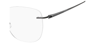 Boss BOSS 1266/C men Ruthenium Geometric Eyeglasses