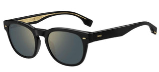 Boss BOSS 1380/S men Black Squared Sunglasses