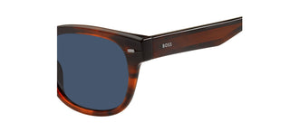 Boss BOSS 1380/S men Brown Squared Sunglasses