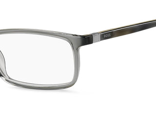 Boss BOSS 1493 men Grey Squared Eyeglasses