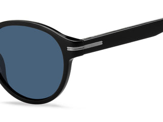 Boss BOSS 1506/S men Black Round Sunglasses