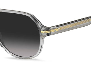 Boss BOSS 1507/S men Grey Squared Sunglasses