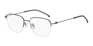 Boss BOSS 1544/F men Ruthenium Geometric Eyeglasses