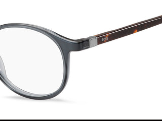 Boss BOSS 1572 men Grey Geometric Eyeglasses