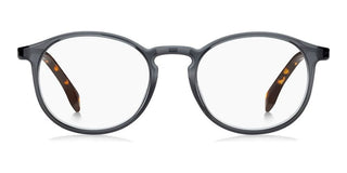 Boss BOSS 1572 men Grey Geometric Eyeglasses