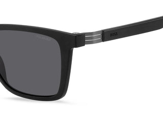 Boss BOSS 1574/S men Black Squared Sunglasses