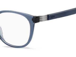 Boss BOSS 1577 men Blue Squared Eyeglasses