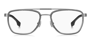 Boss BOSS 1583 men Grey Geometric Eyeglasses