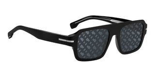 Boss BOSS 1595/S men Black Squared Sunglasses