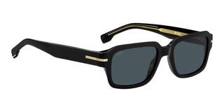 Boss BOSS 1596/S men Black Squared Sunglasses