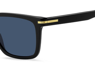 Boss BOSS 1598/S men Black Squared Sunglasses