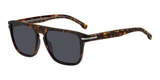 Boss BOSS 1599/S men Havana Squared Sunglasses