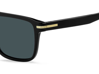 Boss BOSS 1599/S men Black Squared Sunglasses