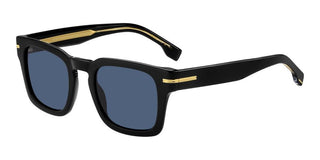 Boss BOSS 1625/S men Black Squared Sunglasses